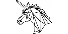 Unicorn Mdf Lazer Kesim Duvar Dekoru